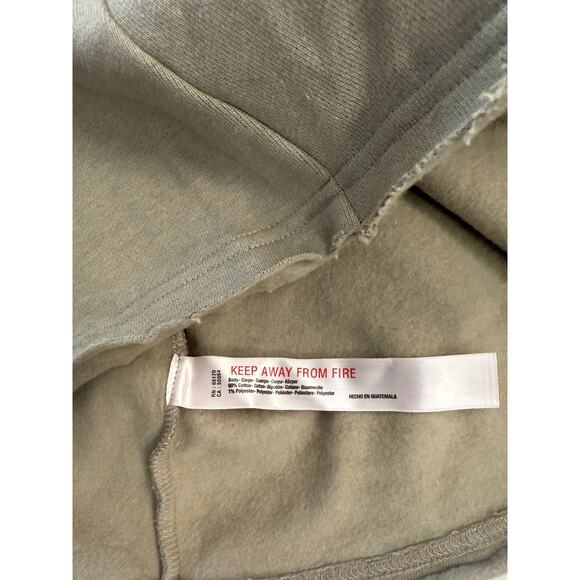 FREE PEOPLE MOVEMENT Women's Crop Sweatshirt Sage Green Sz S - Picture 7 of 7